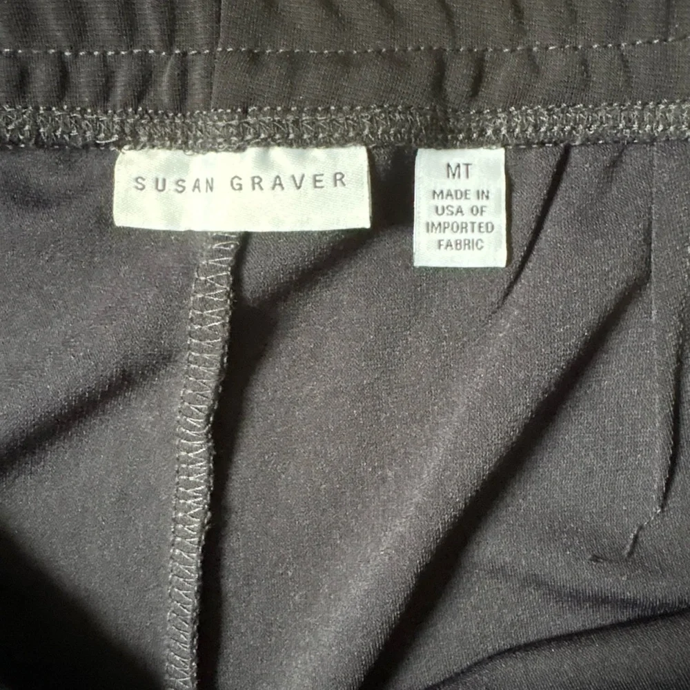 Susan Graver Navy Pull On Pants - Picture 4 of 6